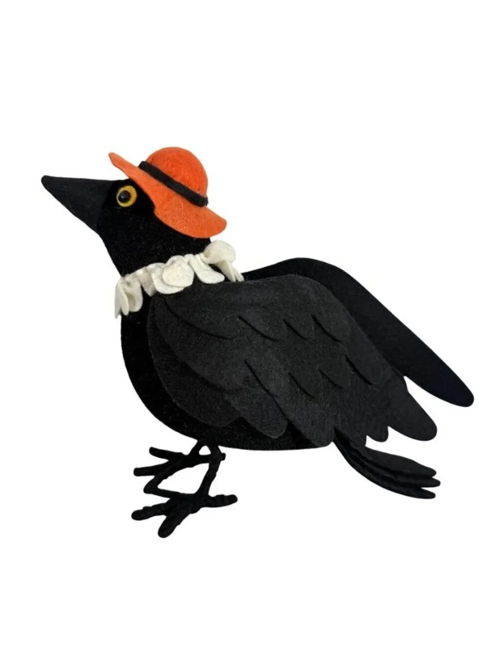 Target Featherly Friends Halloween Brisby Crow Hat Felt Bird Decoration 2018